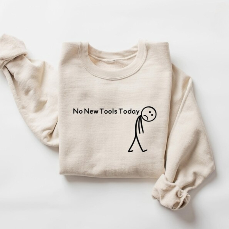 Office Tech Gifts - Bugün Yeni Araçlar Yok Tişört, Komik