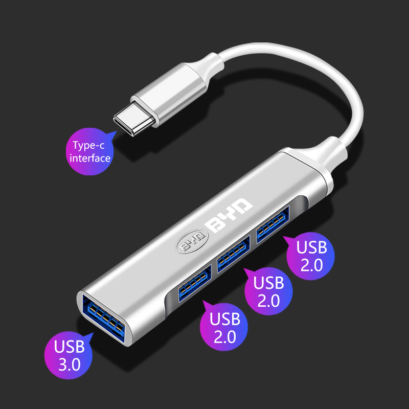 Multi Port Usb Hub - Type-C USB Adaptör Çoklu Port Dağıtıcı