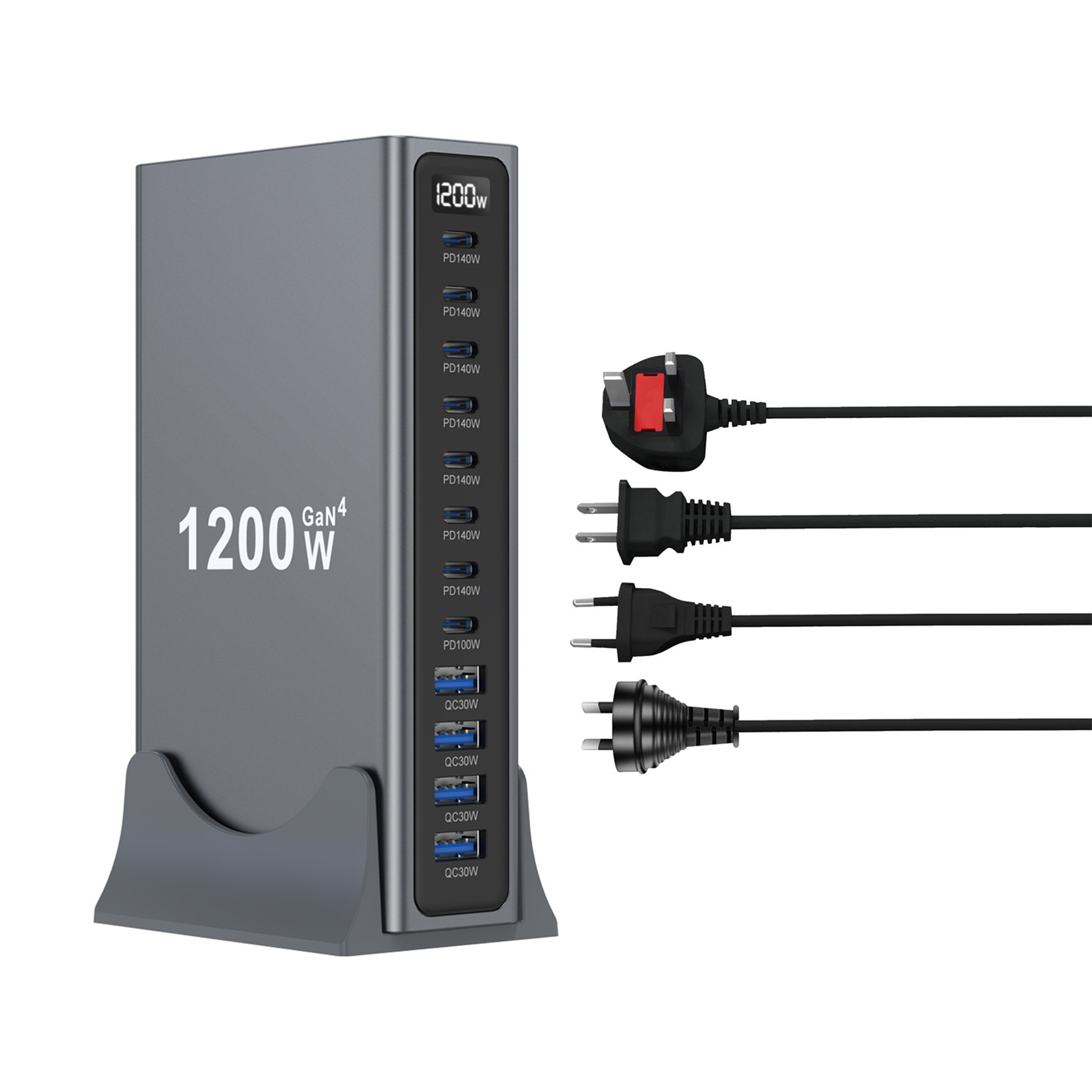 Yeni 1200W Çoklu Portlu GaN Ma - Multi Port Usb Hub incelemesi ve fiyatı