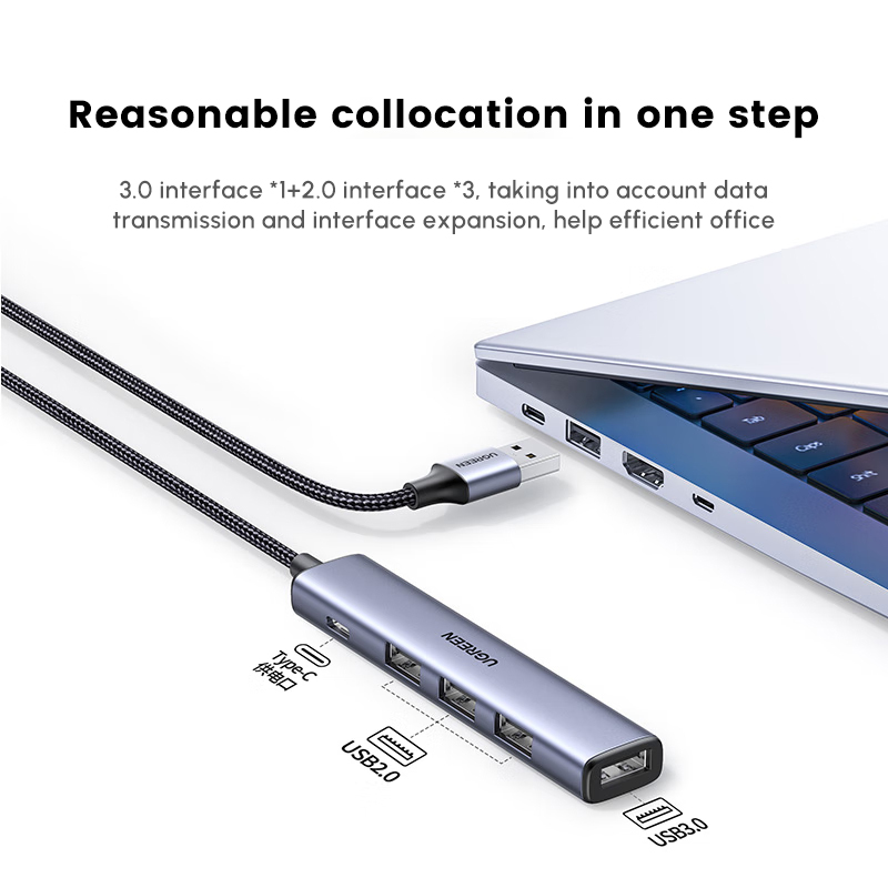 UGREEN 4 USB2.0 Portlu, 1 Tip  - Multi Port Usb Hub incelemesi ve fiyatı