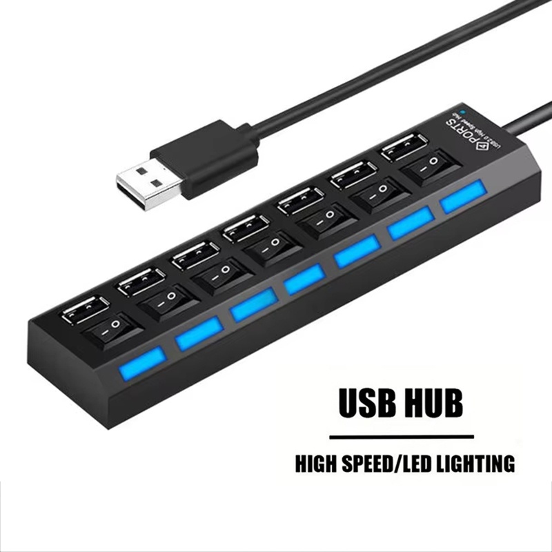 7 Port USB 2.0 Hub Splitter Di - Multi Port Usb Hub incelemesi ve fiyatı